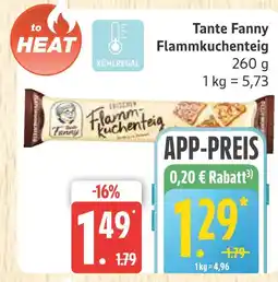 Marktkauf Tante fanny flammkuchenteig Angebot