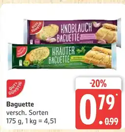 Marktkauf Gut&günstig knoblauch baguette Angebot