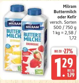 Marktkauf Milram buttermilch zitrone Angebot