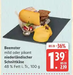 Marktkauf Beemster mild niederländischer schnittkäse Angebot