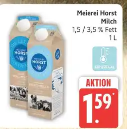 Marktkauf Meierei horst milch 1,5 % fett Angebot