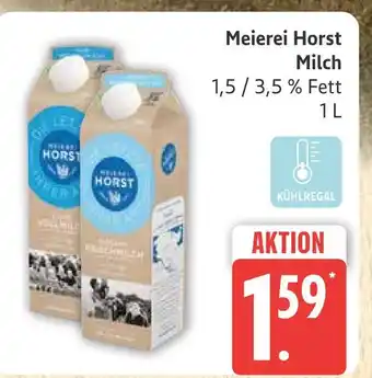 Marktkauf Meierei horst milch 1,5 % fett Angebot
