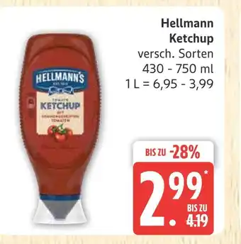 Marktkauf Hellmann's ketchup Angebot