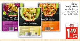 Marktkauf Bürger vegane maultaschen Angebot