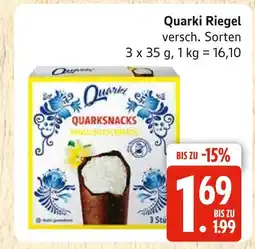 Marktkauf Quarki riegel Angebot