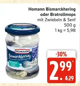 Marktkauf Homann bismarckhering Angebot