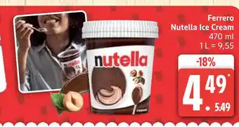 Marktkauf Ferrero nutella ice cream Angebot