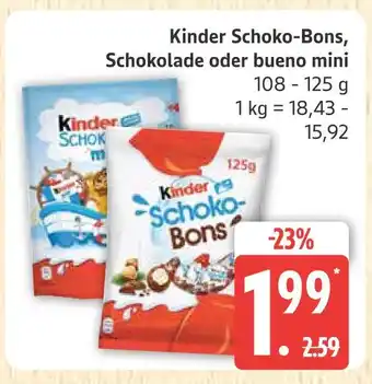 Marktkauf Kinder schoko-bons Angebot