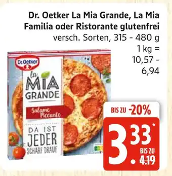 Marktkauf Dr. oetker la mia grande Angebot