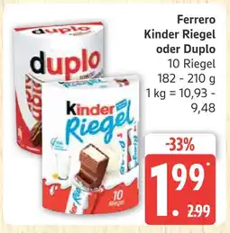 Marktkauf Ferrero kinder riegel Angebot