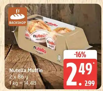 Marktkauf Nutella muffin Angebot