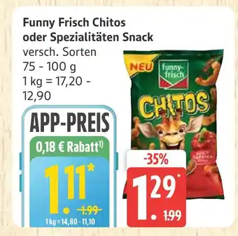 Marktkauf Funny frisch chitos Angebot