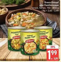 Marktkauf Erasco pichelsteiner topf Angebot