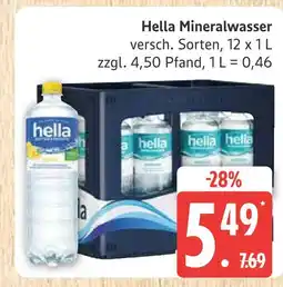 Marktkauf Hella mineralwasser Angebot
