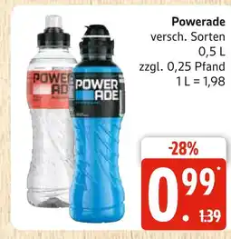 Marktkauf Powerade versch. sorten Angebot