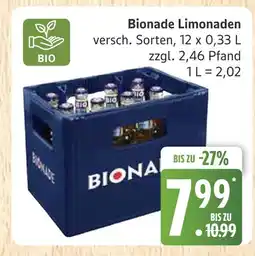 Marktkauf Bionade limonaden Angebot