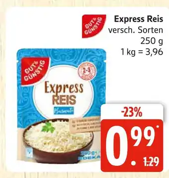 Marktkauf Gut & günstig express reis Angebot