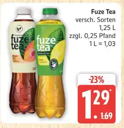 Marktkauf Fuze tea verschiedene sorten Angebot