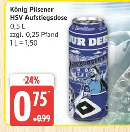 Marktkauf König pilsener hsv aufstiegsdose Angebot
