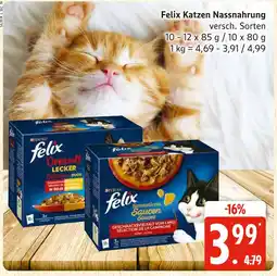Marktkauf Felix katzen nassnahrung doppelt lecker Angebot