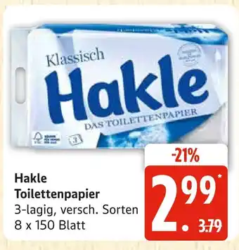 Marktkauf Hakle toilettenpapier klassisch Angebot