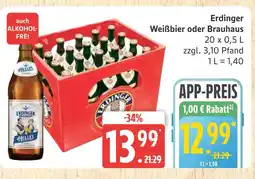 Marktkauf Erdinger weißbier Angebot