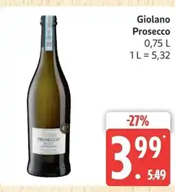 Marktkauf Giolano prosecco Angebot