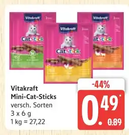Marktkauf Vitakraft mini-cat-sticks Angebot