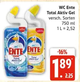 Marktkauf Wc ente total aktiv gel Angebot