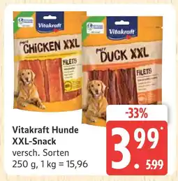 Marktkauf Vitakraft hunde xxl-snack chicken Angebot