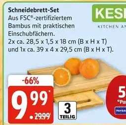 Marktkauf Kesper schneidebrett-set Angebot