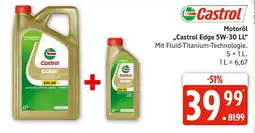 Marktkauf Castrol edge 5w-30 ll Angebot