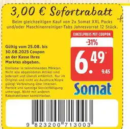 Marktkauf Somat spülmaschinenreiniger xxl Angebot