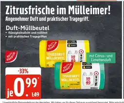 Marktkauf Gut & günstig tragegriff müllbeutel Angebot