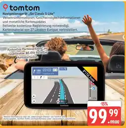 Marktkauf Tomtom go classic 5 lite Angebot