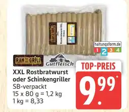 Marktkauf Gutfleisch xxl rostbratwurst Angebot