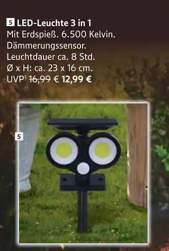Marktkauf Led-leuchte 3 in 1 Angebot