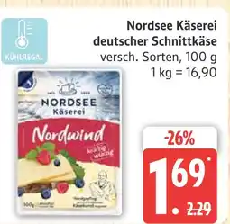 Marktkauf Nordsee käserei deutscher schnittkäse Angebot