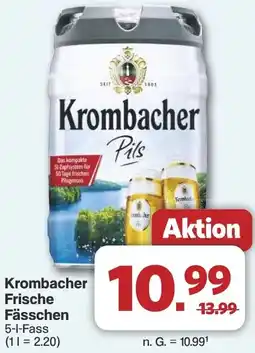 Famila Nord West Krombacher Frische Fässchen Angebot