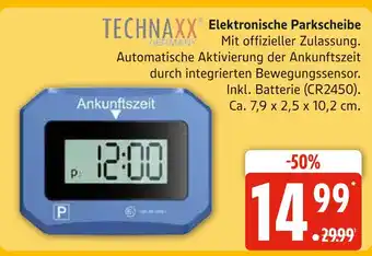Marktkauf Technaxx elektronische parkscheibe Angebot