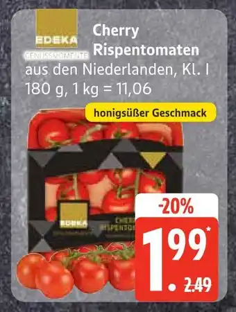 Edeka Edeka cherry rispentomaten Angebot