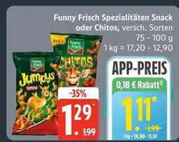 Edeka Funny frisch spezialitäten snack Angebot