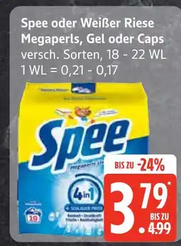 Edeka Spee megaperls, gel oder caps Angebot