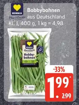 Edeka Edeka bobbybohnen Angebot