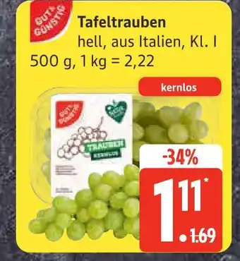Edeka Tafeltrauben Angebot