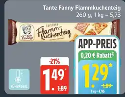 Edeka Tante fanny flammkuchenteig Angebot