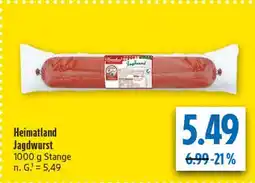 diska Heimatland jagdwurst Angebot