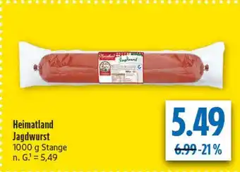 diska Heimatland jagdwurst Angebot