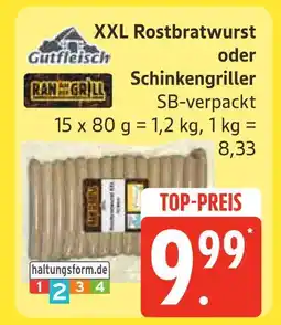 Edeka Gutfleisch xxl rostbratwurst Angebot