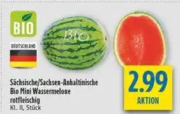 diska Sächsische/sachsen-anhaltinische bio mini wassermelone Angebot
